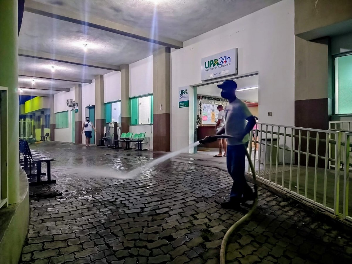 COVID-19: Processo de sanitização é realizado em Formiga