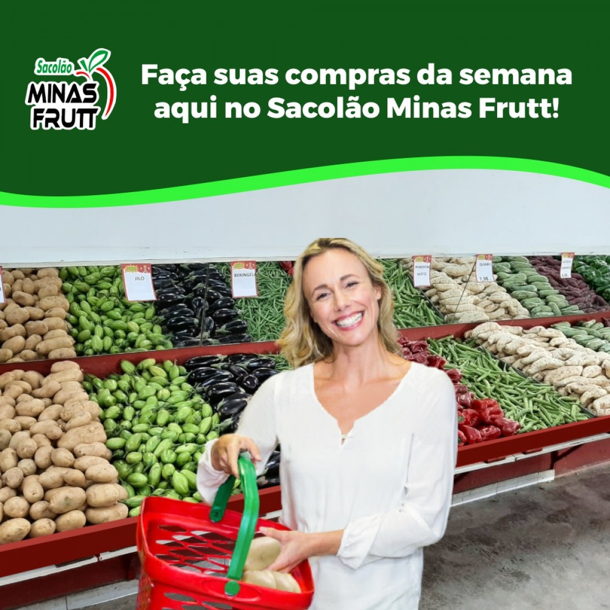 No Sacolão Minas Frutt você encontra uma grande variedade de produtos hortifrúti com qualidade e preço baixo!
