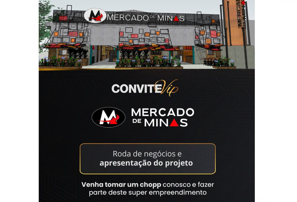 Vem aí o maior empreendimento gastronômico do Centro Oeste de Minas.