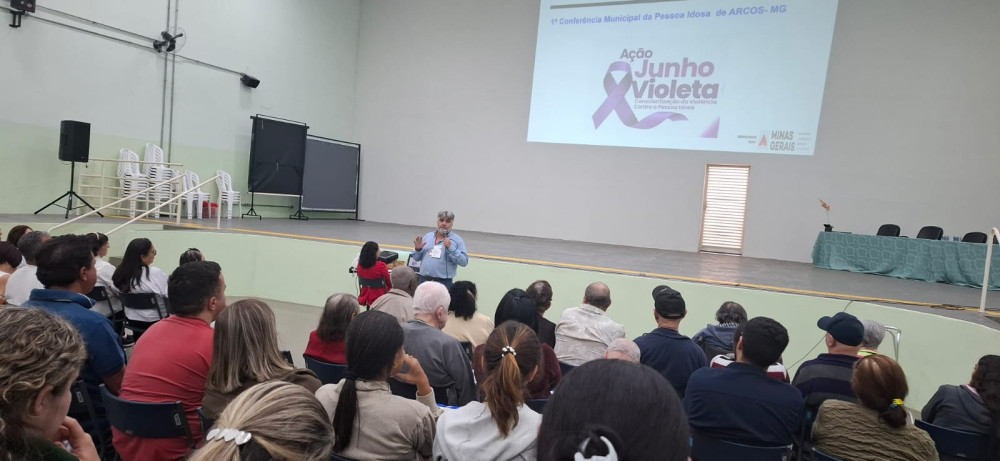 Histórico - Arcos realiza sua 1ª Conferência Municipal dos Direitos da Pessoa Idosa