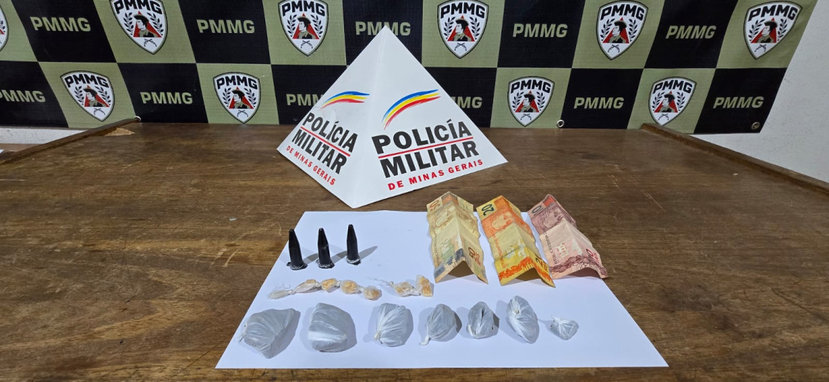 Foragido da justiça é capturado pela PM e preso por tráfico em Arcos
